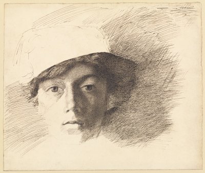 Selbstporträt von Charles Samuel Keene