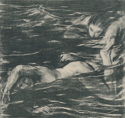 Die Verfolgung, 1919 von Charles Shannon