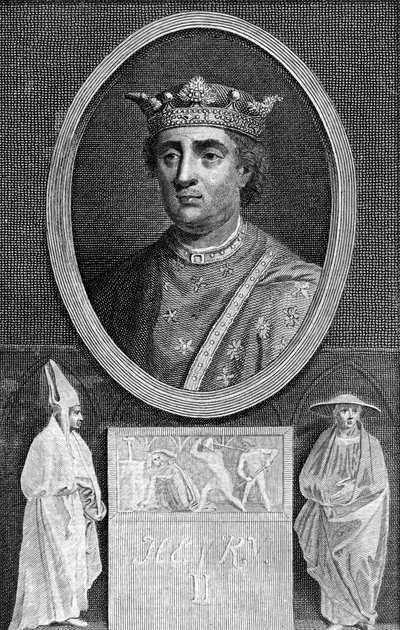 Heinrich II., König von England, 1788 von Charles Sherwin