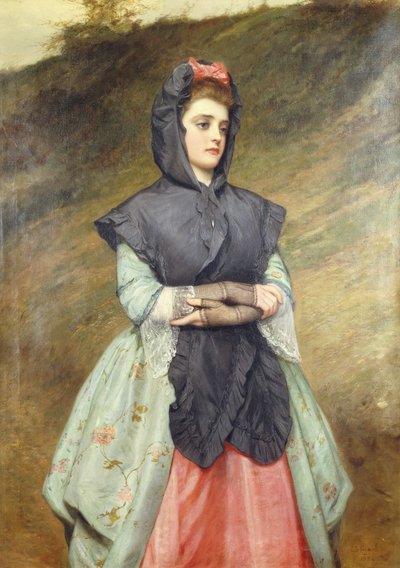 Nach der Kirche, 1884 von Charles Sillem Lidderdale