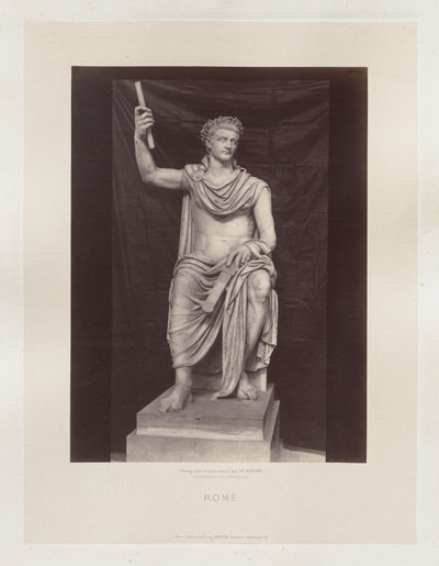 Statue des Tiberius, Vatikan von Charles Soulier