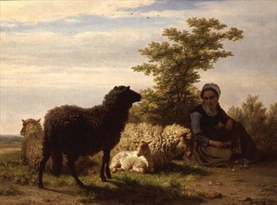 Die Schäferin von Charles Tschaggeny