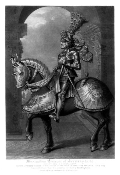 Maximilian I., Heiliger Römischer Kaiser, 1816 von Charles Turner