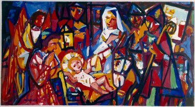 Geburt Christi, 20. Jahrhundert von Charles Walch