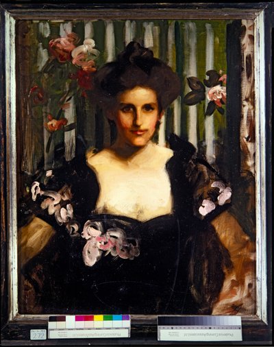 Porträt einer Dame von Charles Wellington Furse