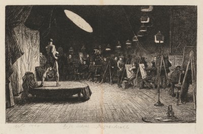 Kunstschule Royal Academy, 1865 von Charles West Cope