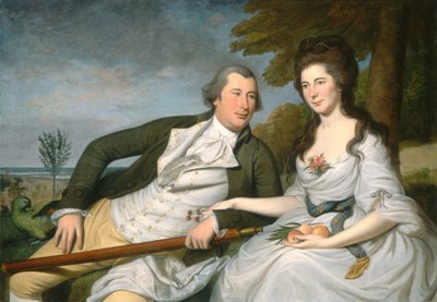 Benjamin und Eleanor Ridgely Laming von Charles Willson Peale