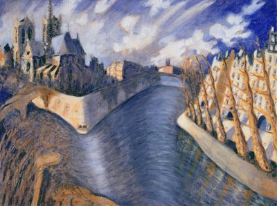 Notre-Dame-Kathedrale, Paris, 1986 von Charlotte Johnson Wahl