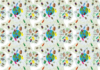 Recyclingbehälter-Design von Charlotte Orr