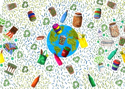 Recyclingbehälter-Design von Charlotte Orr