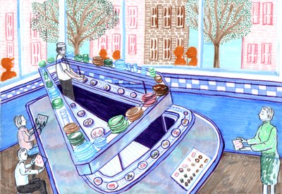 Sushi-Bar von Charlotte Orr