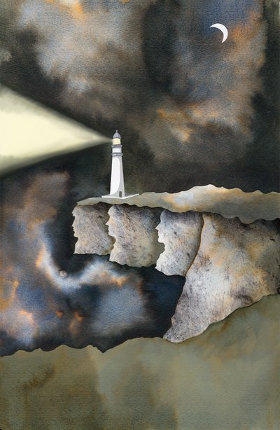 Der Leuchtturm, 2013 von Charlotte Orr