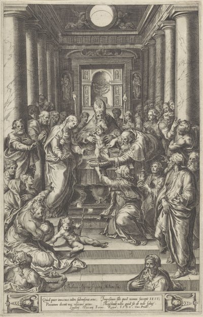 Beschneidung Christi von Cherubino Alberti