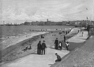 Margate, vom Royal Crescent, um 1896 von Chester Vaughan