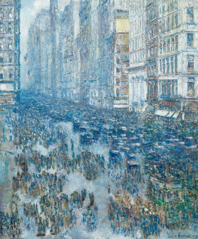 Fifth Avenue von Childe Frederick Hassam