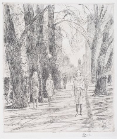 Lafayette Square, Washington von Childe Frederick Hassam