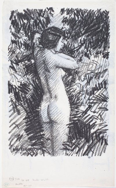 Akt von Childe Frederick Hassam