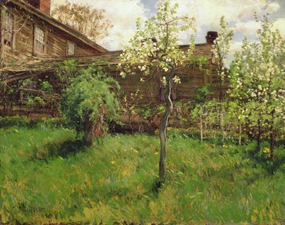 Altes Haus, Dorchester von Childe Frederick Hassam