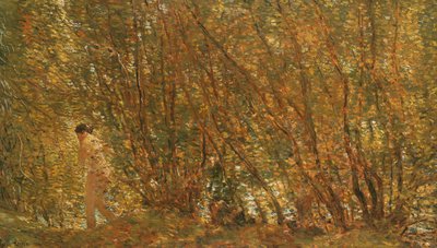 Unter den Erlen von Childe Frederick Hassam