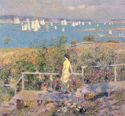 Yachten, Gloucester von Childe Frederick Hassam