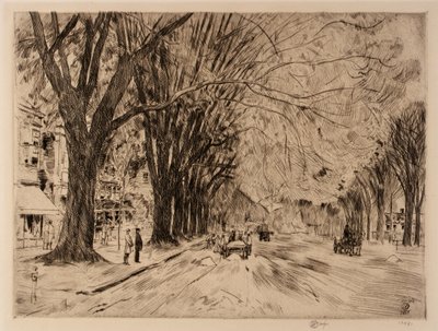 Easthampton Ulmen im Mai von Childe Hassam
