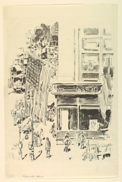 Lafayette Straße von Childe Hassam