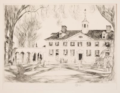 Mt. Vernon, 1925 von Childe Hassam