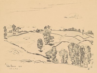 Steinzäune, Land der Träume von Childe Hassam