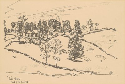 Das kleine Schulhaus, Land der Träume von Childe Hassam