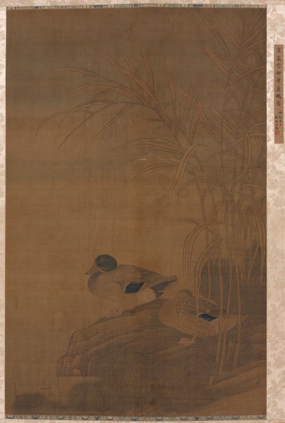 Enten unter Schilf von China, Ming dynasty