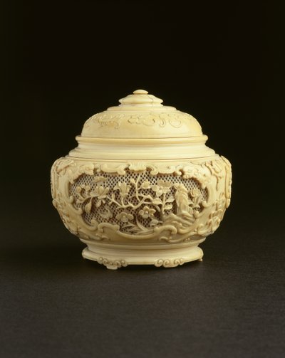 Schachtel und Deckel von Chinese School