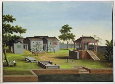 Gartenszene, ca. 1820-40 von Chinese School