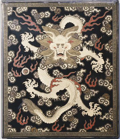 Tuschkasten und Deckel, Qianlong-Periode von Chinese School