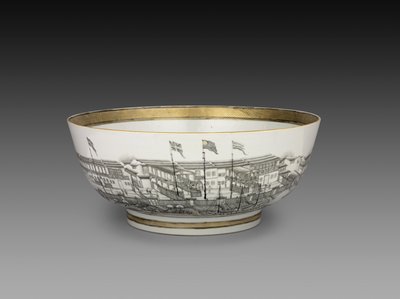 Bowle, ca. 1800 von Chinese School