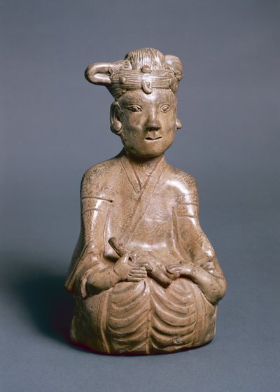 Sitzende Figur, Westliche Jin-Dynastie, 265-316 von Chinese School