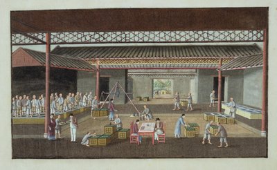 Das Tee-Depot von Chinese School