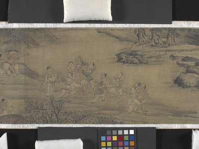 Bauern kämpfen im Frühling von Chong Zhang