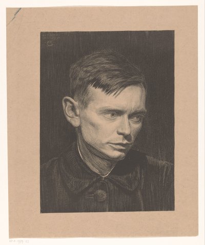 Porträt von Jan Mankes von Chris Lebeau
