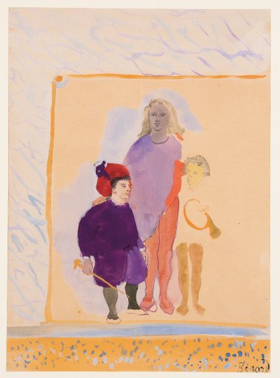Drei Charaktere von Christian Bérard