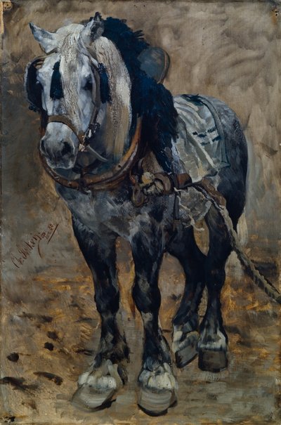 Pferd aus der Normandie von Christian Eriksen Skredsvig