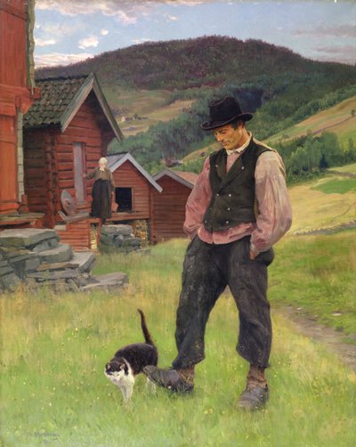 Idylle von Christian Eriksen Skredsvig