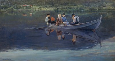 Mittsommerabend von Christian Eriksen Skredsvig
