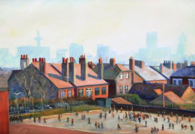 Schulhof in Liverpool von Christian Furr