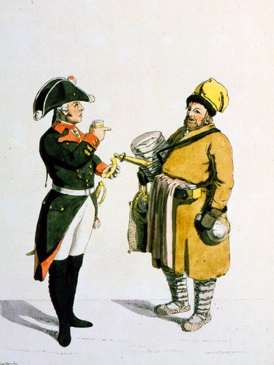 Sbiten-Verkäufer, 1799 von Christian Gottfried Heinrich Geissler