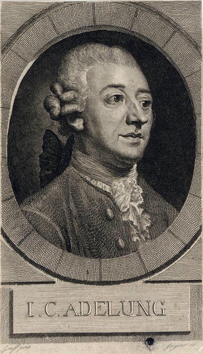 Johann Christoph Adelung 1732-1806 von Christian Gottlieb Geyser