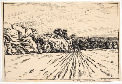 Landschaft auf Fünen von Christian Kongstad Petersen