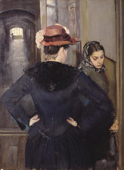 Ein Treffen (Albertine) von Christian Krohg