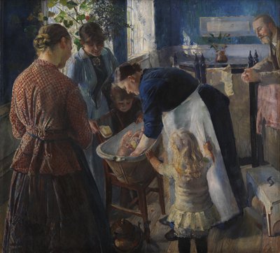 In der Wanne von Christian Krohg
