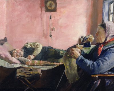 Niels Gaihedes Nachmittagsschlaf von Christian Krohg
