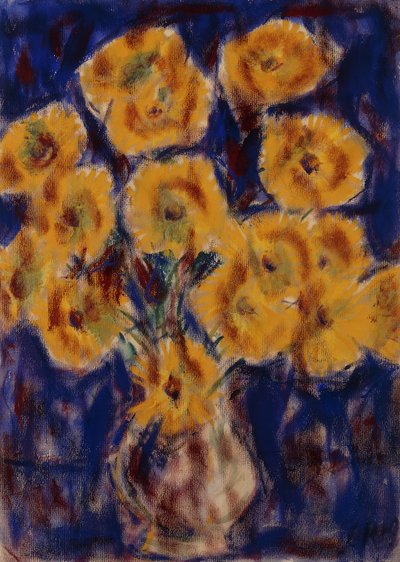 Chrysanthemen von Christian Rohlfs